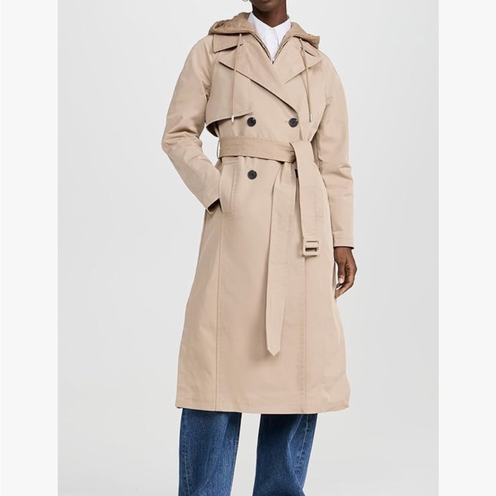 Elegant Beige Trench Coat for Women